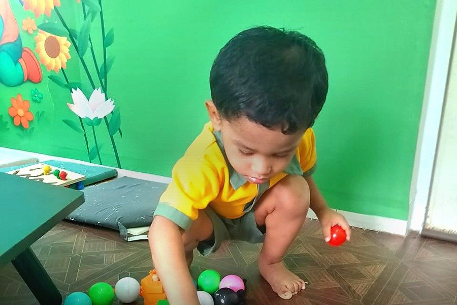 Children learning at Yasoda Kodomo Indore